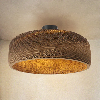 Luminaria Corrugated Board Ceiling Light