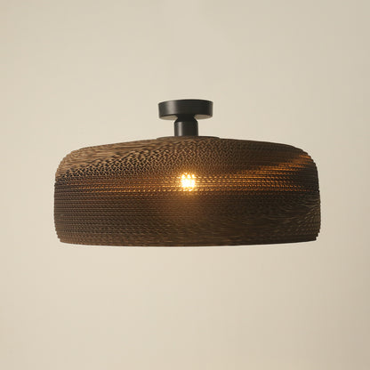 Luminaria Corrugated Board Ceiling Light