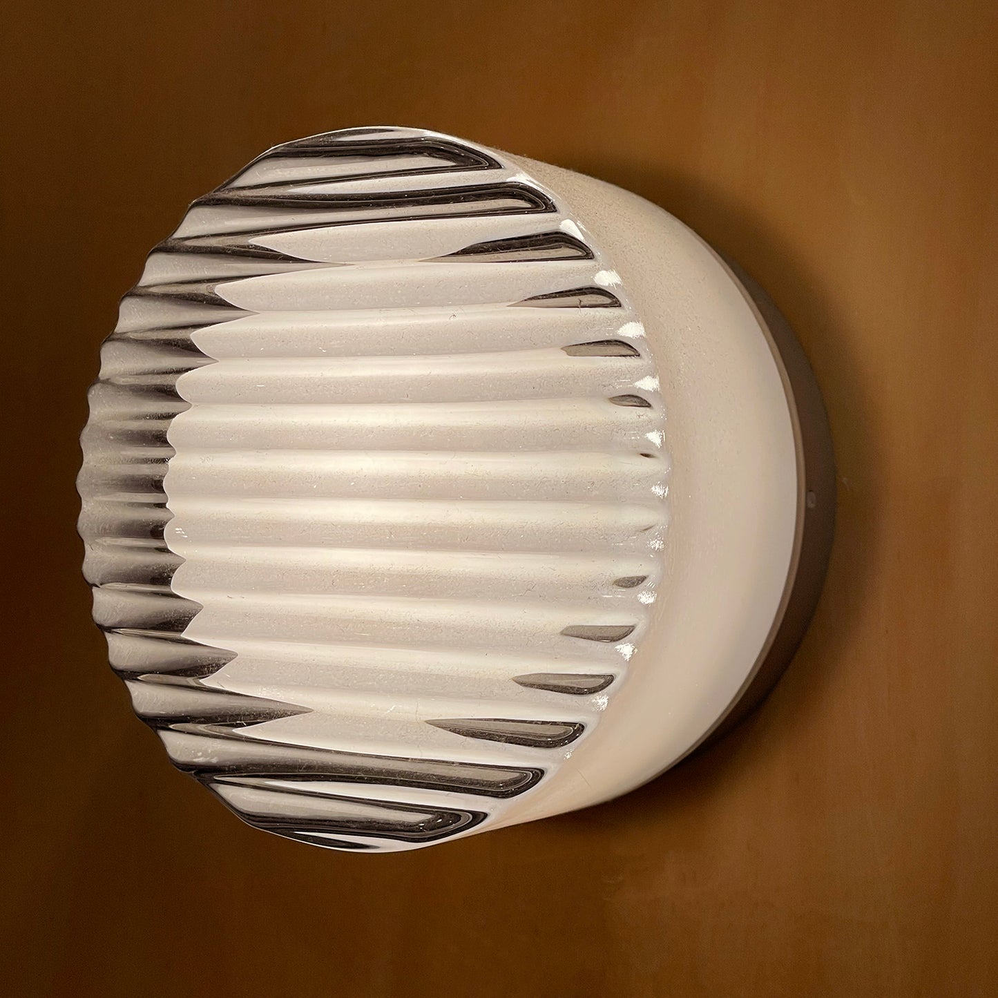 Luna Round Glass Wall Light