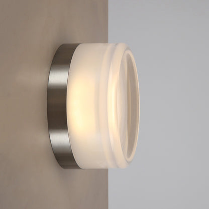 Luna Round Glass Wall Light