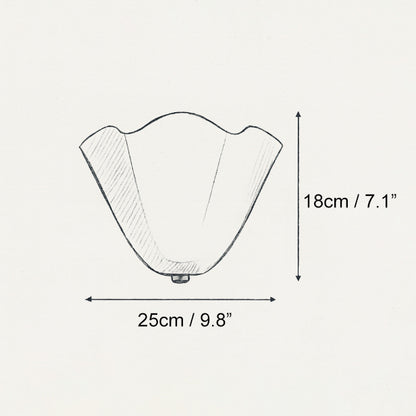 Valentine Glass Shade Classic Wall Light