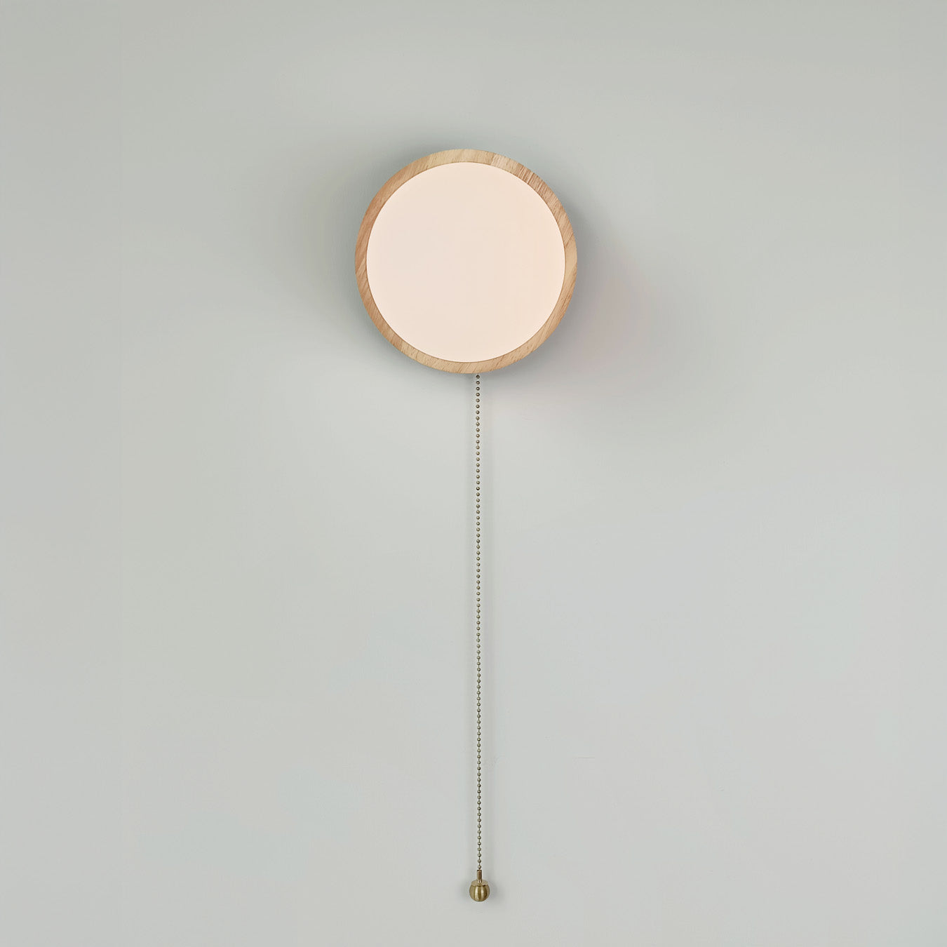 Odesa Wooden Plate Minimalist Line Wall Light