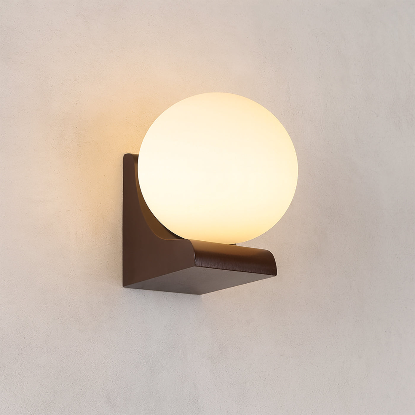 Matteo Midcentury Modern Sphere Wall Light