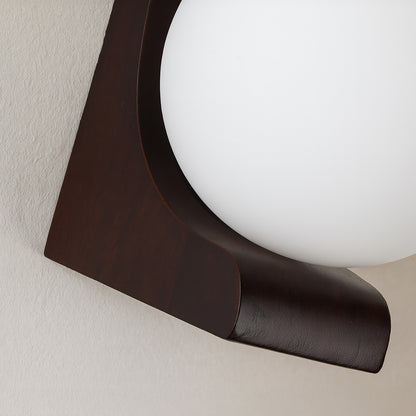 Matteo Midcentury Modern Sphere Wall Light