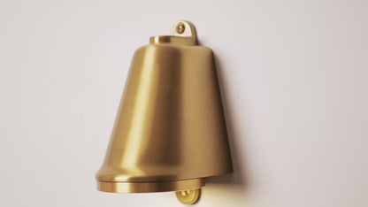 Bluebell Brass Outdoor Rain Proof Wall Light