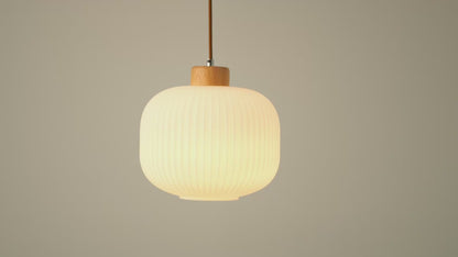 Lampions Wood Scandi Pendant Light