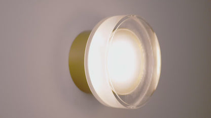 Henley Round Glass Wall Light