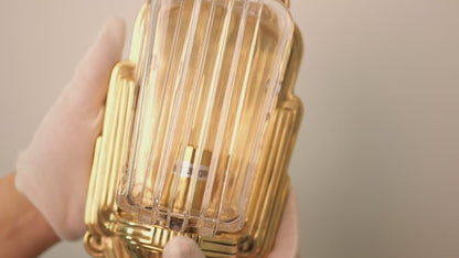 Edgar Gold Art Deco Retro Wall Light