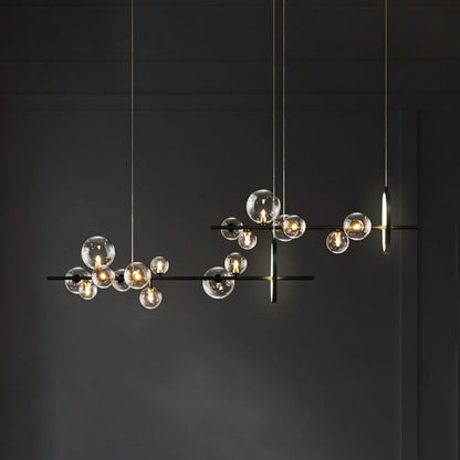 Soho modern luxury linear pendant light chandelier