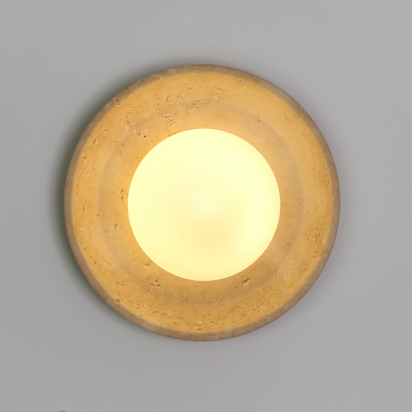 Sonoma Wood And Stone Wall Light / Sconce