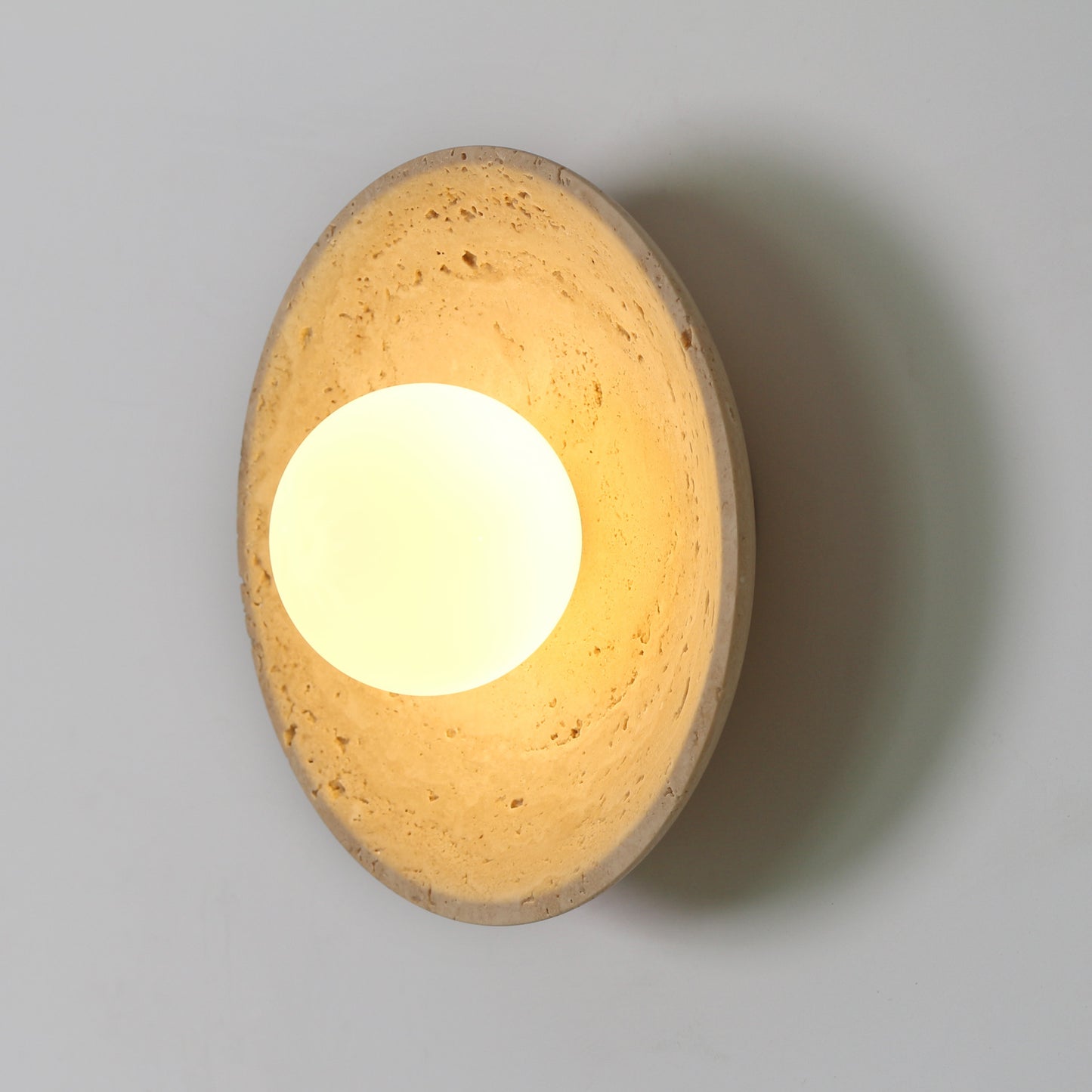 Sonoma Wood And Stone Wall Light / Sconce