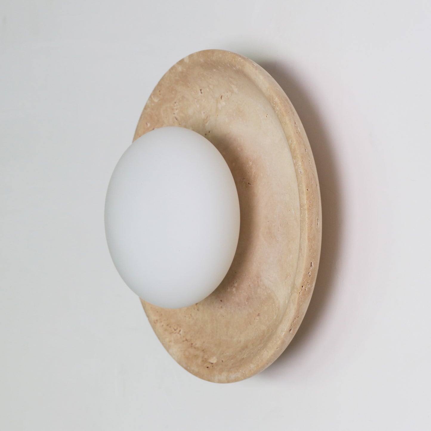 Sonoma Wood And Stone Wall Light / Sconce