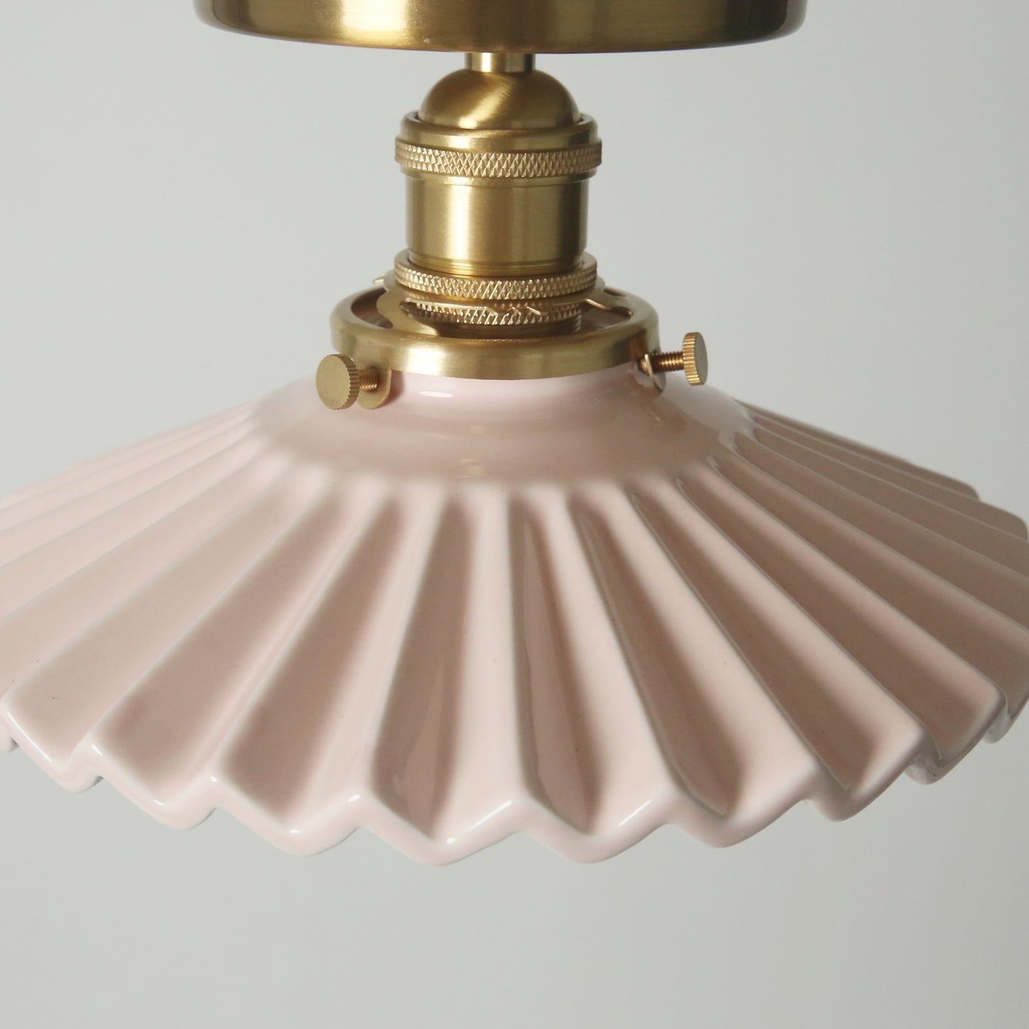 Tutu Pastel Pink and Blue Porcelain Wall Sconce / Ceiling Light