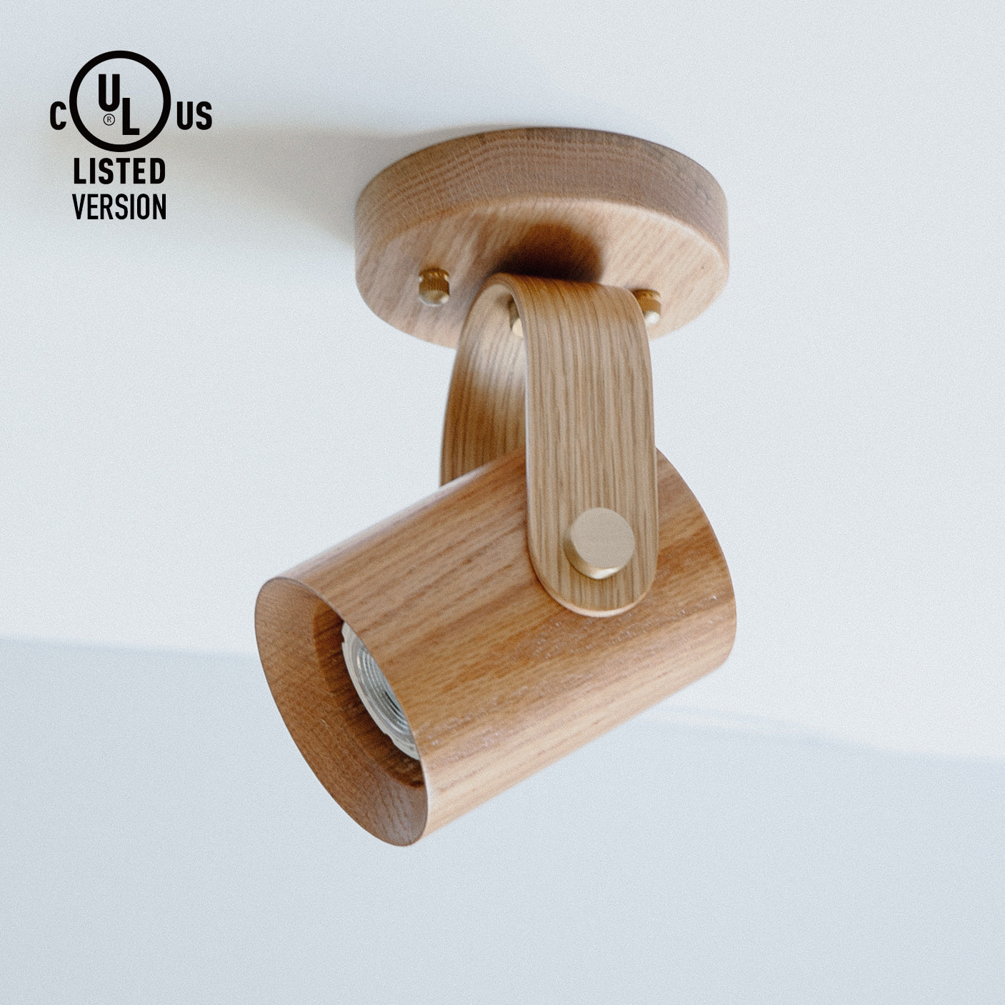 Umea Wooden Spotlight Wall Light / Ceiling Light