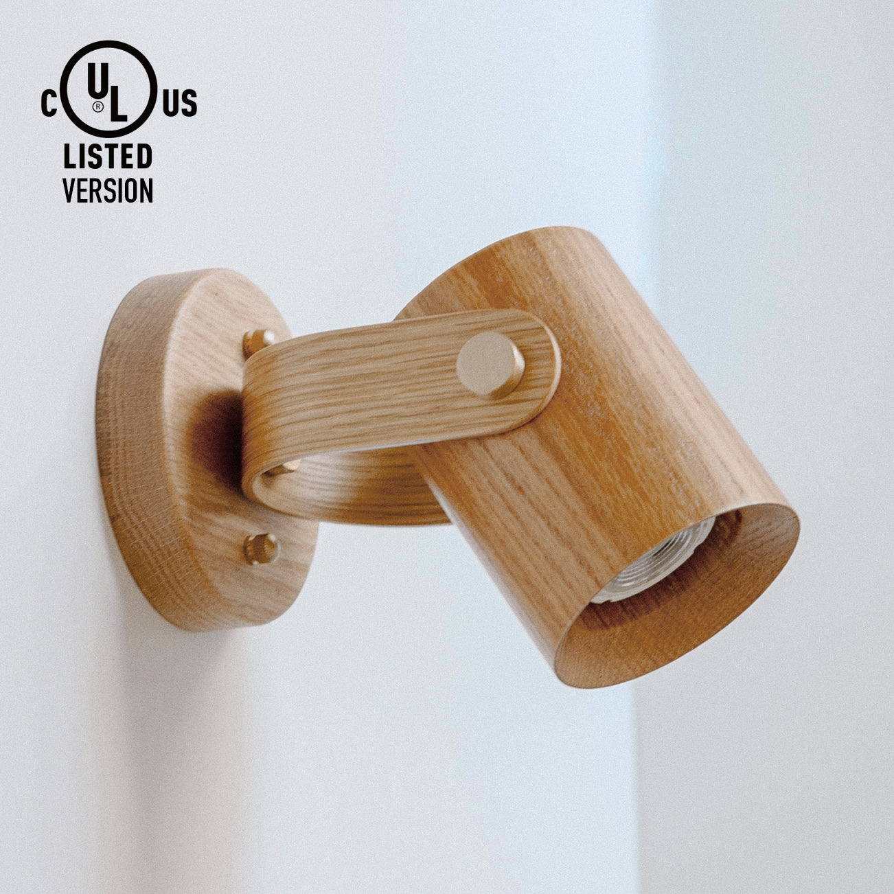 Umea Wooden Spotlight Wall Light / Ceiling Light