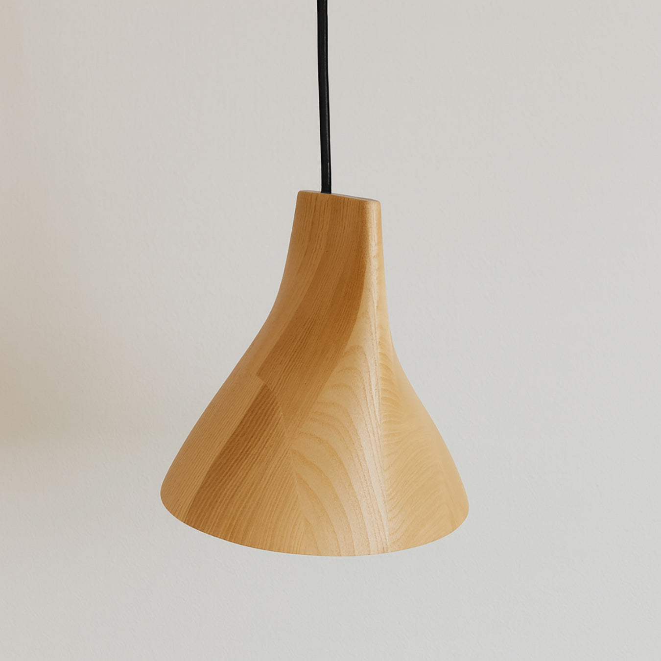 Walnut Solid Wood Minimalist Scandinavian Pendant Light