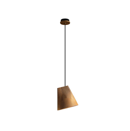 Walnut Solid Wood Minimalist Scandinavian Pendant Light