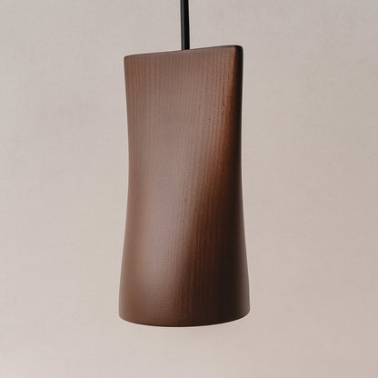 Walnut Solid Wood Minimalist Scandinavian Pendant Light