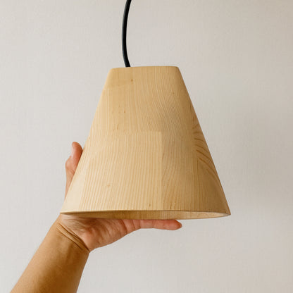 Walnut Solid Wood Minimalist Scandinavian Pendant Light