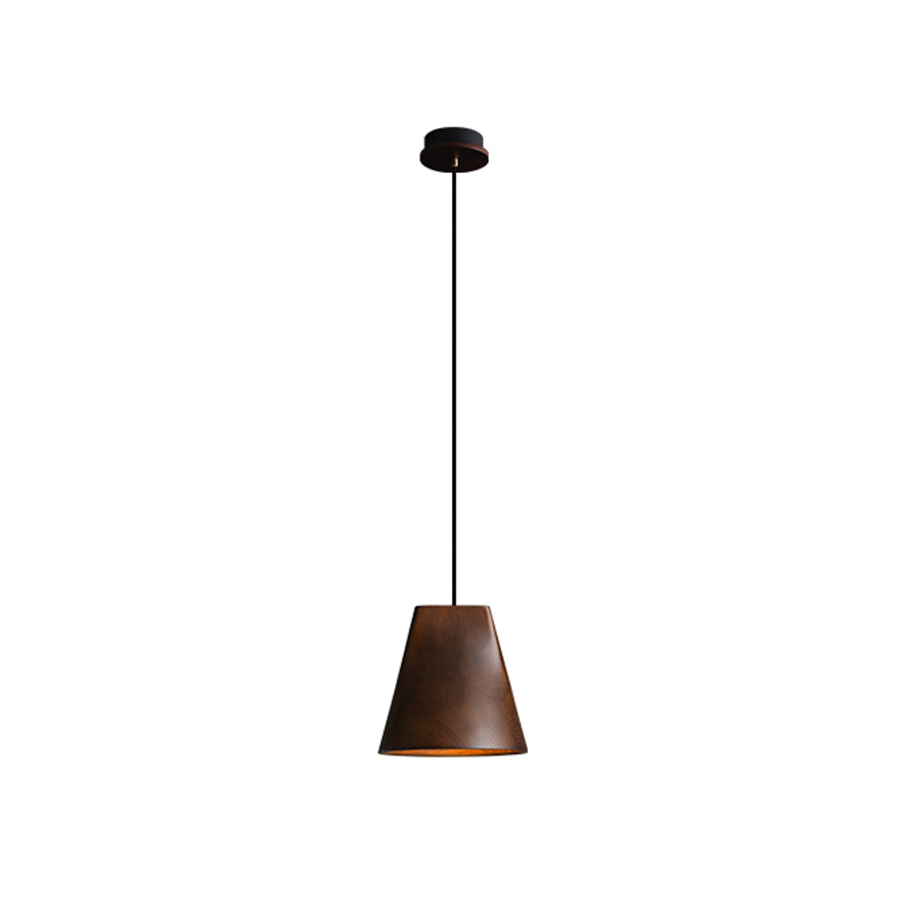 Walnut Solid Wood Minimalist Scandinavian Pendant Light