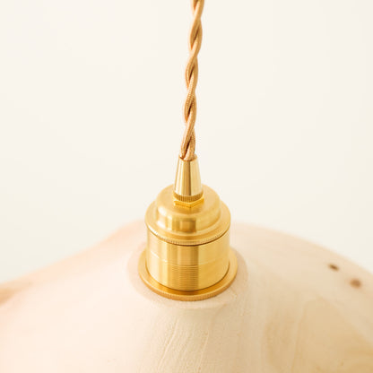 Yakusugi Wabi-sabi Wood Pendant Light