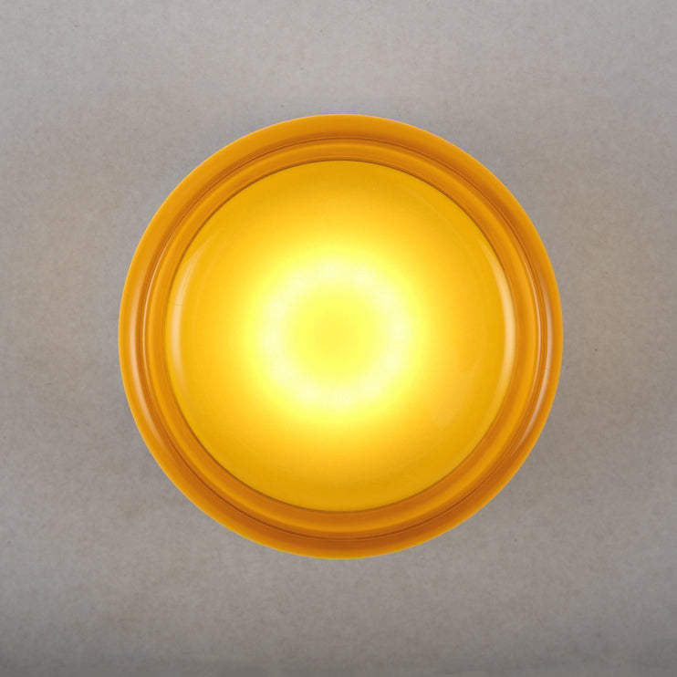 Luna Yellow And Green Glass Wall Light