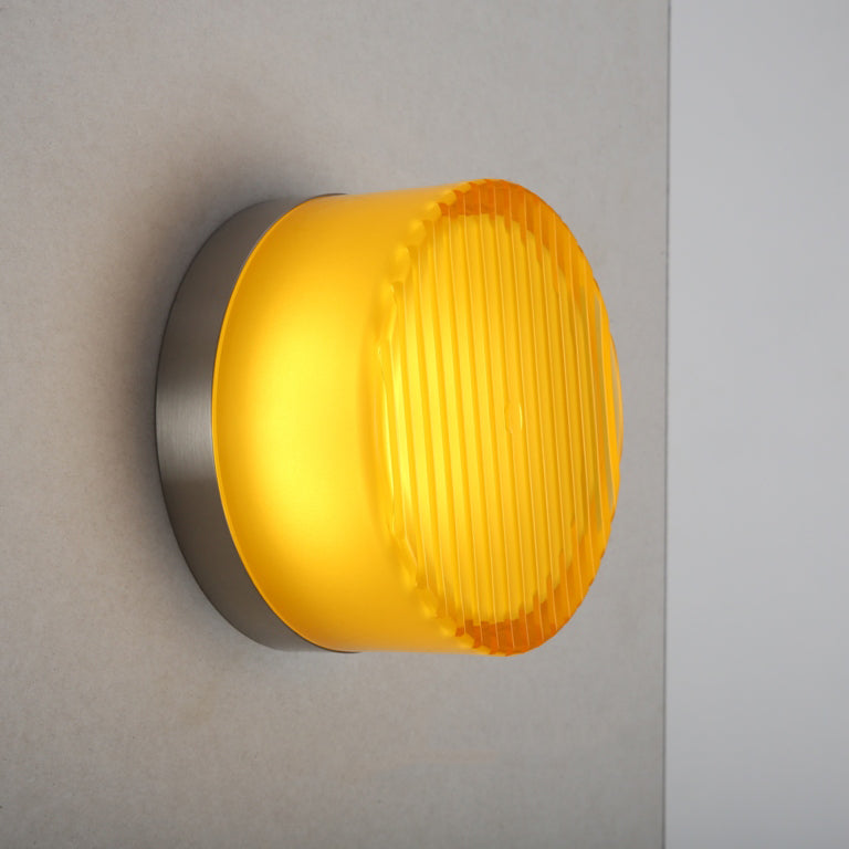 Luna Yellow And Green Glass Wall Light