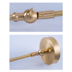 Brass Gooseneck Wall Light