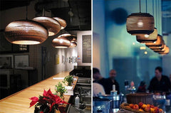 Luminaria Corrugated Board Pendant Light