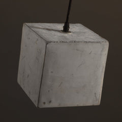 Concrete Odense Cube Pendant Light