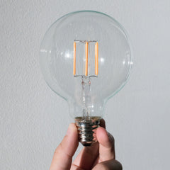 G95 Round 9.5cm LED Bulb 6W