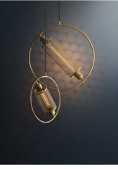 Chiswick Hoop Minimalist Brass Fitting Pendant Light