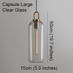 Yayoi Glass Globe Brass Fitting Pendant Light