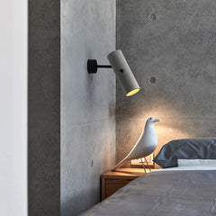 Concrete Pipe Minimalist Line Wall Light