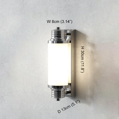 Haberfield Art Deco Wall Light - With Frosted Glass
