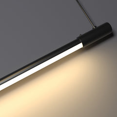 Linea minimalist strip line pendant light