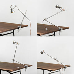 Chrome Mill House Industrial Table Light / Cabinet Light
