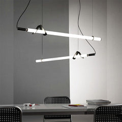 Sasaki Minimalist Linear suspension pendant light