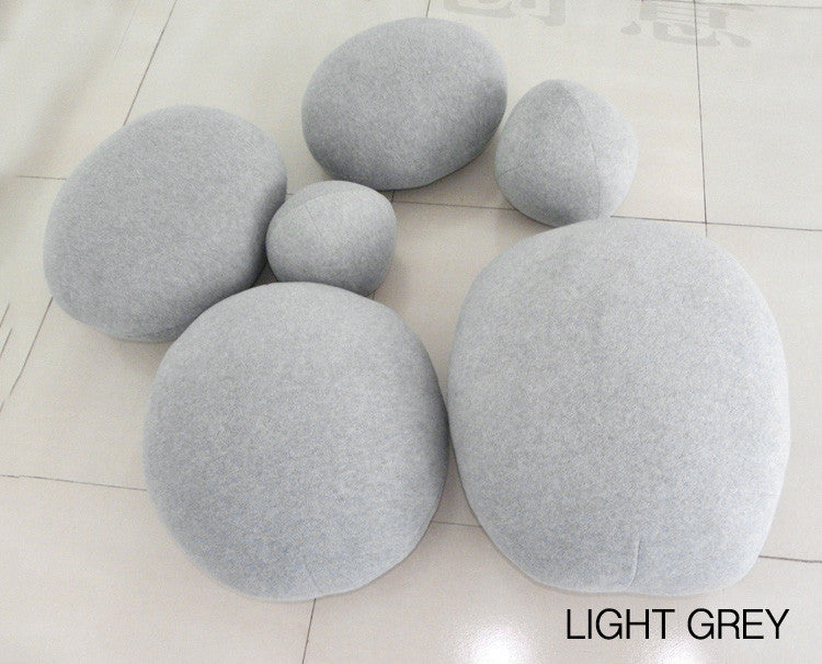 Pebble Stone Pillow Cushion Cover (Pack of 6)