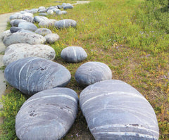 Patterned Pebble Stone Cushion Pillow Cover