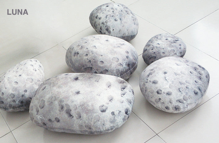 Patterned Pebble Stone Cushion Pillow Cover Pack of 6