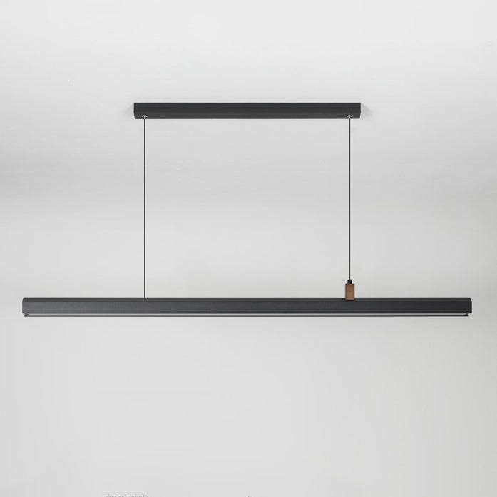 Mayfield Minimalist Line Kitchen Island Pendant Light in black product image