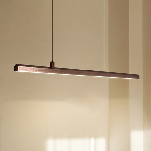 Mayfield metallic minimalist linear pendant light