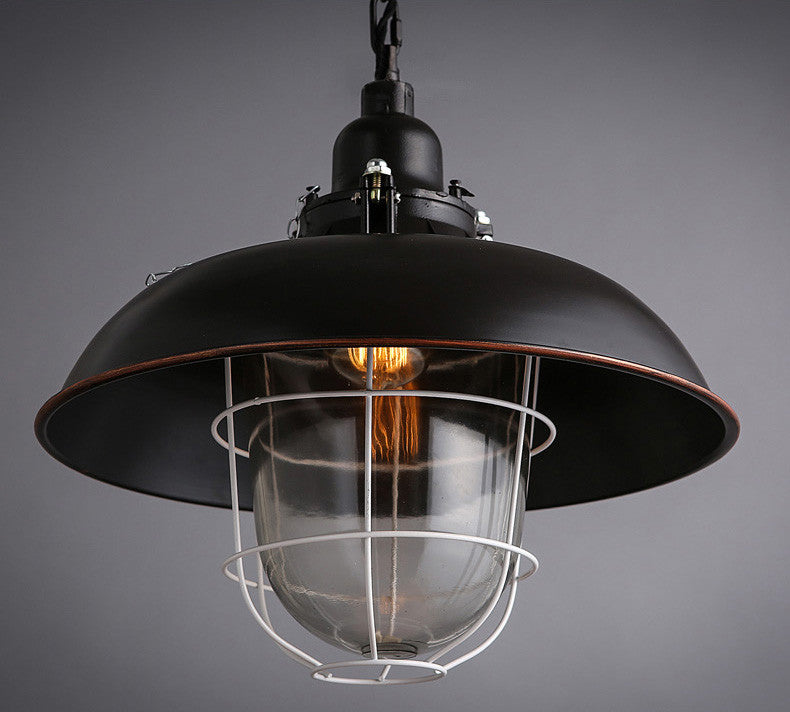 Short pendant store light fitting