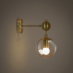 Ritz single wall light sconce side view