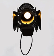 Classic Hollywood spotlight ceiling light