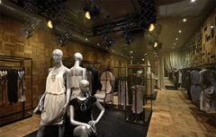 Classic Hollywood spotlight ceiling light retractable arms in store