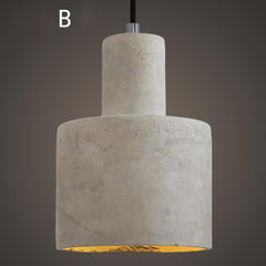 Concrete Oslo Minimalist Pendant Light