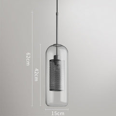 Chiswick Glass Shade Brass Fitting Pendant Light