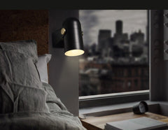Black Spotlight Minimalist Wall Light